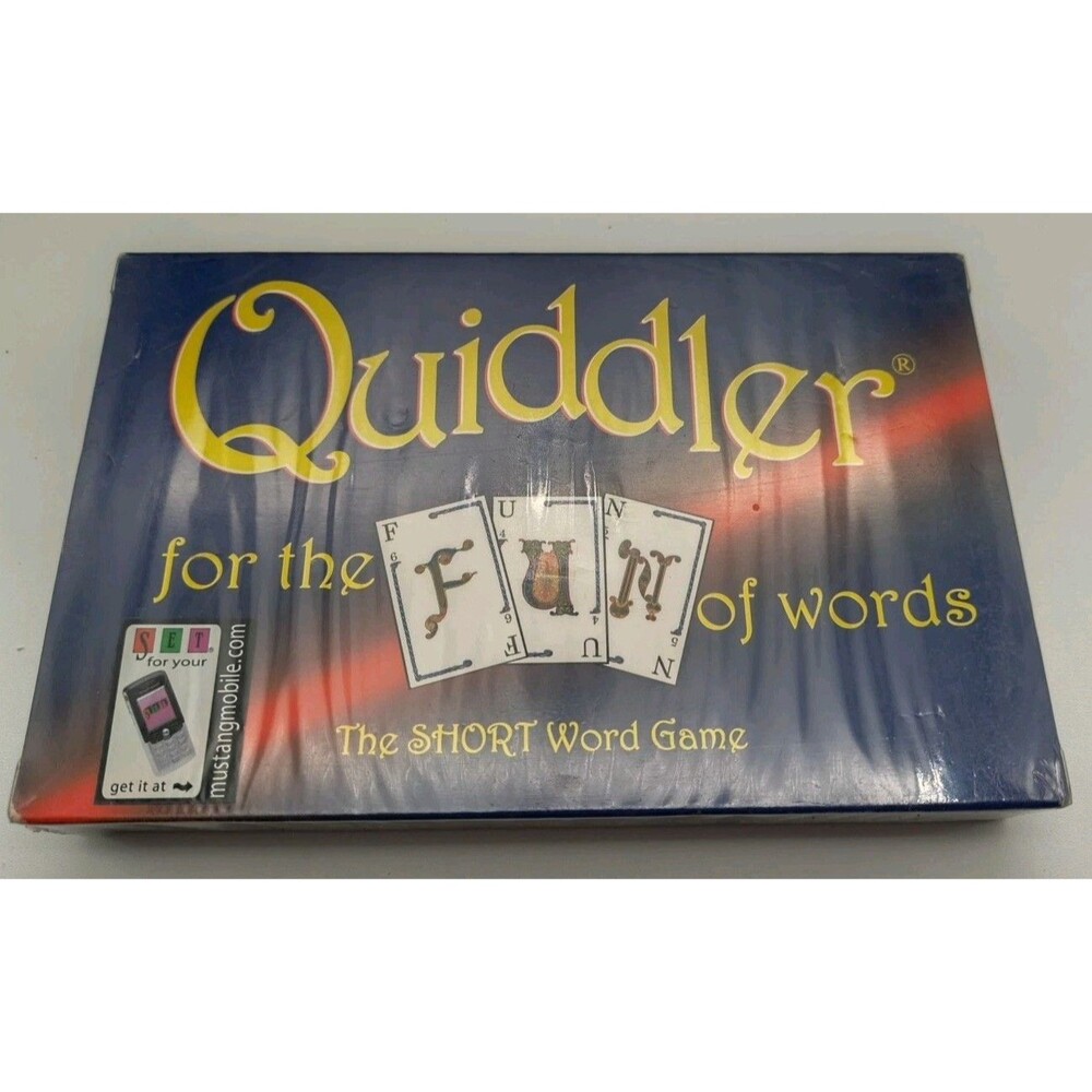 1998 Quiddler The Short Word Game by SET Enterprises New Sealed
